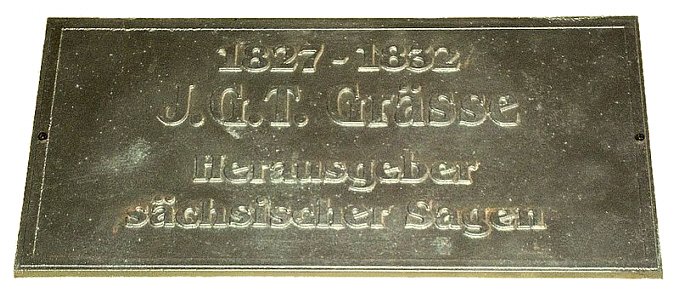 Ehrentafel J.G.T. Grässe